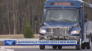 Jacksonville Transit to add five new buses to daily routes