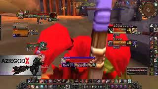 Aziegodx -  RANK 1 Warrior/Druid . TBC Classic 2s Arena PvP. Azie