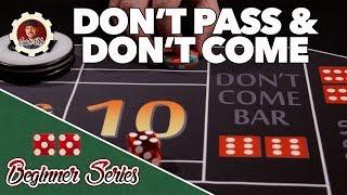 Don't Pass and Don't Come - How to Play Craps Pt. 10