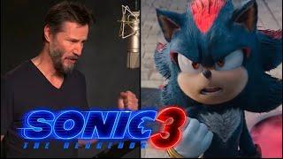 NEW Sonic Movie 3 KEANU REEVES INTERVIEW!! (NEW FOOTAGE!!)