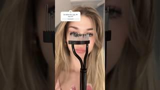 ?... test grzebienia do rzęs  #shortvideo #makeup #lashes