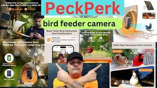 PECKPERK BIRD FEEDER CAMERA AMAZING PRODUCT FULL REVIEW