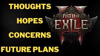 POE 2 Thoughts, Hopes, Concerns, and plans for Early Access