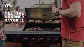 Megamaster Grills: 6 Burner Propane Gas Grill