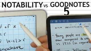 GoodNotes 5 vs Notability! Ultimate iPad Note Experience?