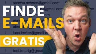 KOSTENLOS E-Mails scrapen. Webscraping für Anfänger