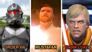 ALL Alternate Endings in Star Wars Games