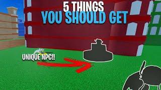 5 UNIQUE Things You Should Get In Second Sea! - Blox Fruits