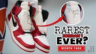 $150,000 Sample 1985 Air Jordan Chicago 1s Signed By Jordan