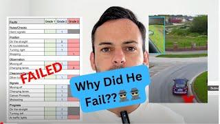 Failed Driving Test-What Happened?