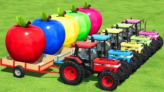 LOAD & TRANSPORTING CARS & CASE TRACTORS - Farming Simulator 22 #346