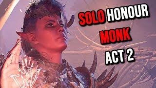 Karlach Monk SOLO Honour BG3 ACT 2 Patch 7