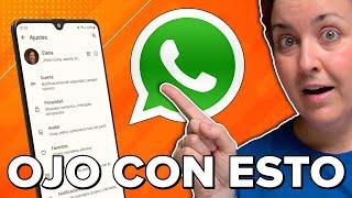 Está tu WhatsApp BIEN CONFIGURADO?? ️