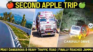 Second Apple Trip Start  Kashmir To Jammu Most Dangerous Road  Going To Maharashtra #trucklife