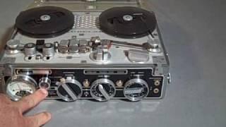 Nagra III #8607  analog tape recorder demonstration