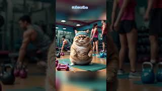 #cat #cute #funny #edit #poorcat #cartoon #tinycat #ai #shorts #sport #shortsvideo 