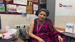 A message to RBL Bank employees from Shanta Vallury Gandhi (Head - HR, CSR and Internal Branding)