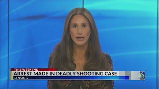 Arrest made in deadly shooting in Lansing