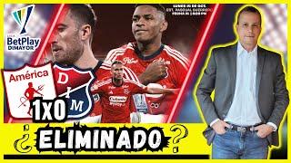 DECEPCIÓN ROJA ? ​​​🟥⬜​​ AMÉRICA (1)  (0) MEDELLÍN  🟥🟦​‍️LIGA BETPLAY DIMAYOR