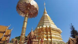 (4K)불교 성지 도이수텝, 태국 치앙마이 근교 전망이 멋진 사원(Doisutep, a Buddhist sanctuary near Chiamai, Thailand)