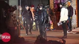 Charlie Cox Spotted Filming Fight Scenes In Black Suit On Daredevil: Born Again Set In Brooklyn