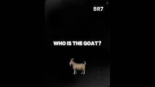 Who is the goat  #br7 #cr7 #football #shortsyoutube