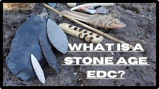 EDC Stone Age People #edc #edcgear #edccommunity #flintknapping #caveman #archeology #primitivetech