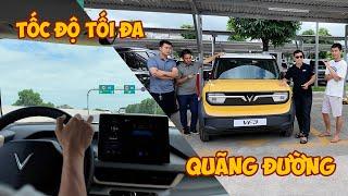 Vinfast VF3 đi tốc độ tối đa bao nhiêu? Chạy cao tốc thế nào? Quãng đường đi? | Xế Cộng