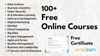 Free Online Courses with Free Certificate by Simplilearn SkillUp