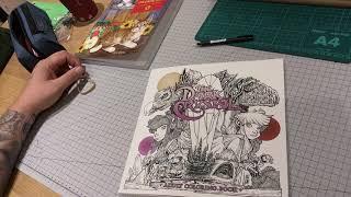 Requested Flip Through ‘The Dark Crystal’ by Jim Henson Colouring Book Haul and Review