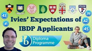 Ivy League Colleges' Expectations of IBDP Applicants (International Baccalaureate Diploma Programme)