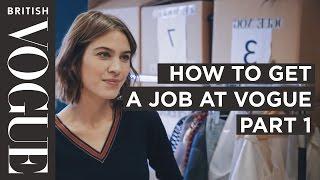 How to get into Fashion Journalism with Alexa Chung | Future of Fashion | British Vogue