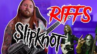 Heavy Slipknot Guitar Riff Medley!