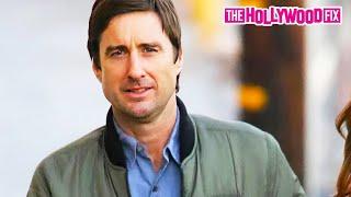 Luke Wilson Arrives For His Guest Appearance At Jimmy Kimmel Live! Studios In Hollywood, CA