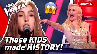 UNFORGETTABLE Blind Auditions on The Voice Kids!  | Top 10