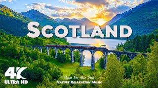 Scotland 4K • Stunning Footage, Scenic Relaxation Film, Calming Music • 4K UHD Video