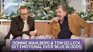 Donnie Wahlberg and Tom Selleck Get Emotional Over Final 'Blue Bloods' Dinner Scene