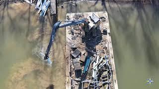 Tornado Damaged Shoreline Restoration Efforts at Kentucky Lake