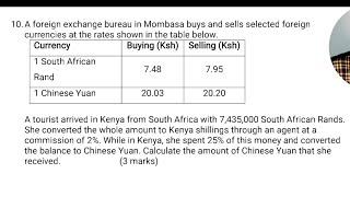 COMMERCIAL ARITHMETIC | FOREIGN EXCHANGE