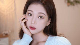 Daily makeup for 10 minutes before school and work . (GRWM makeup in Korea)