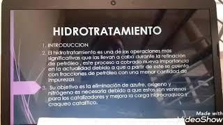 Hidrotramiento