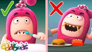 Buenos Hábitos, Malos Hábitos | Oddbods | Dibujos Animados Divertidos para Niños