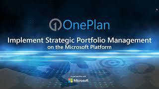 Implement Strategic Portfolio Management on the Microsoft Platform