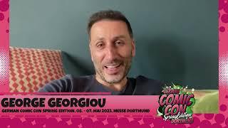 George Georgiou at GERMAN COMIC CON DORTMUND