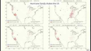 Hurricane Sandy Shakes the US