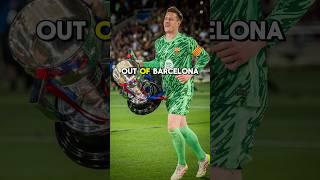Joan Garcia IN means Ter Stegen OUT!️ #barcelona #shorts #youtubeshorts