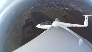LS4 F-Schlepp 1000 Meter