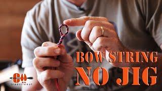 Make a Flemish Twist Bow String - NO JIG