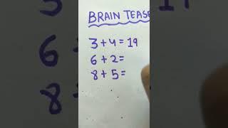 Comment the answer #learning #math #Brain Teaser #Learing With Sangita