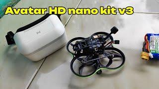 Pavo20 pro walksnail digital Avatar HD || Test || Maiden flight